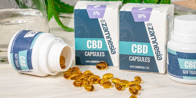 CBD Softgel-Kapseln 10% (Zamnesia)