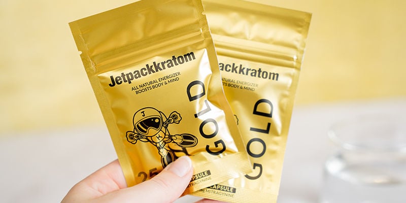 Jetpackkratom Gold Extrakt - Kapseln