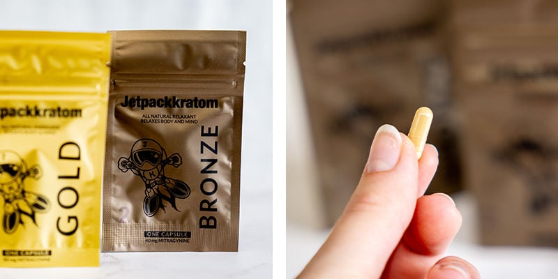 Jetpackkratom Bronze Extrakt - Kapseln