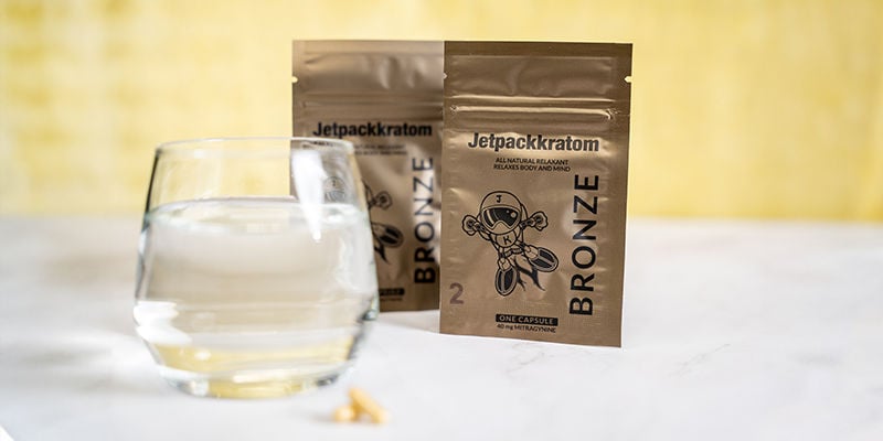 Jetpackkratom Bronze Extrakt - Kapseln