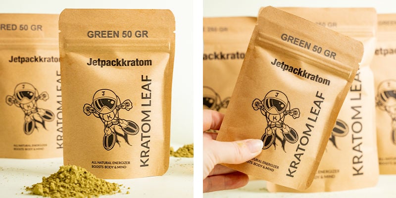 Jetpackkratom Green Kratom Pulver