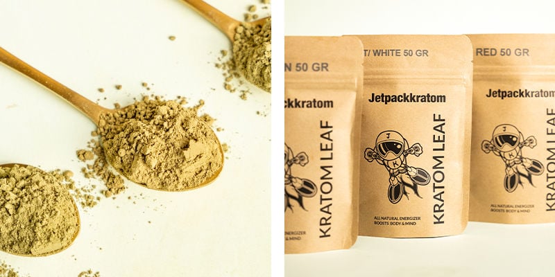 Jetpackkratom White Kratom Pulver