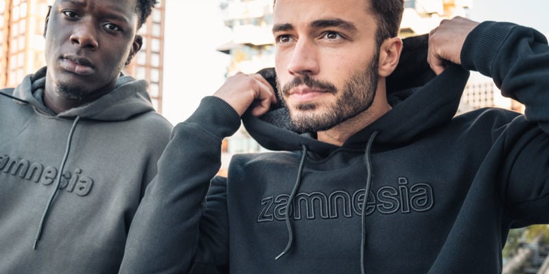 Zamnesia Bestickter Hoodie 