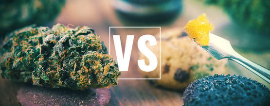 Cannabisblüten vs Esswaren vs Konzentrate: Was ist das Beste?