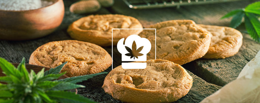 Rezept: Cannabis Erdnussbutter Kokos Kekse 