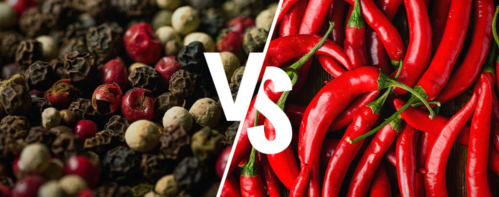 Worin Besteht Der Unterschied Zwischen Pfeffer Und Chili?