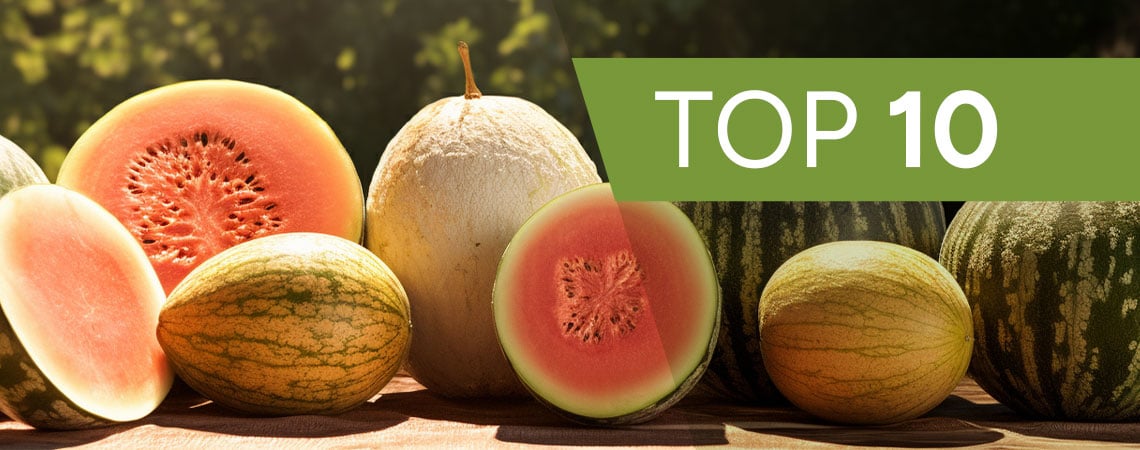 Die Top 10 Besonderer Melonensorten