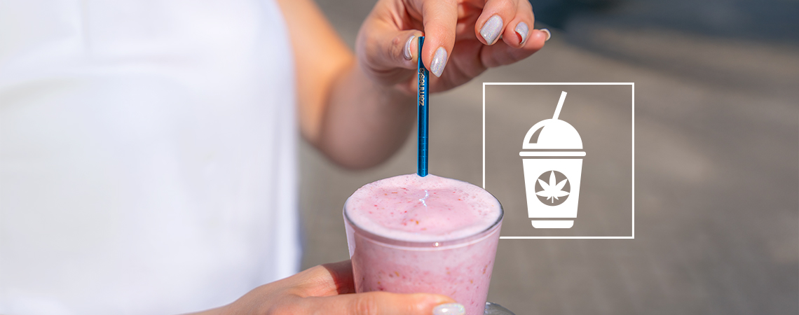 Cannabis-Milchshake