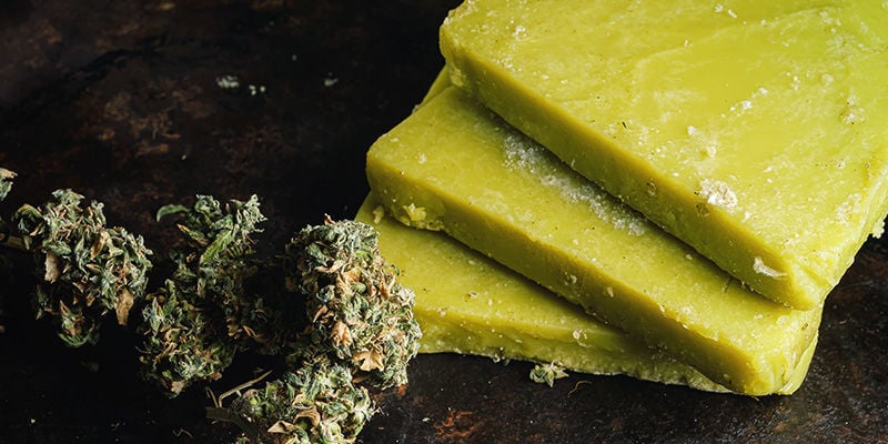 Making cannabutter or oil