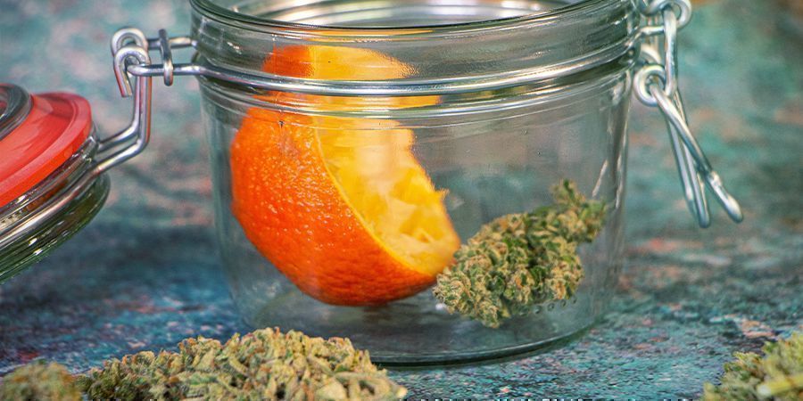 Rehydrate Your Cannabis Buds: Orange Peels