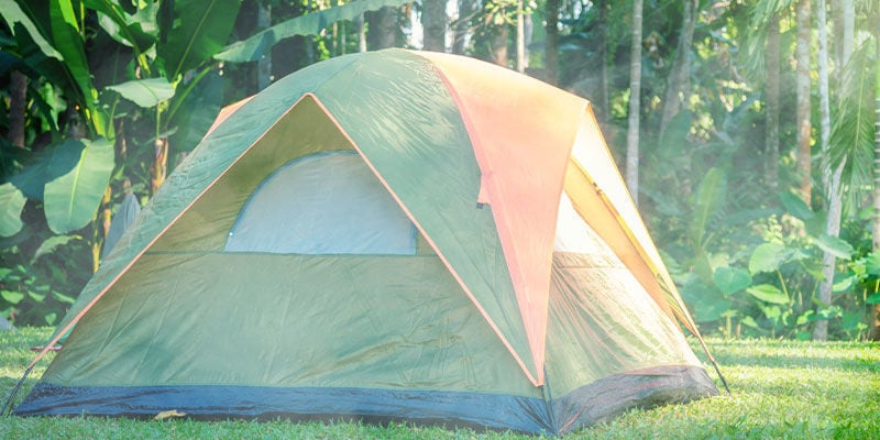 Hotboxing A Tent