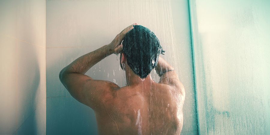 Showering Stoned