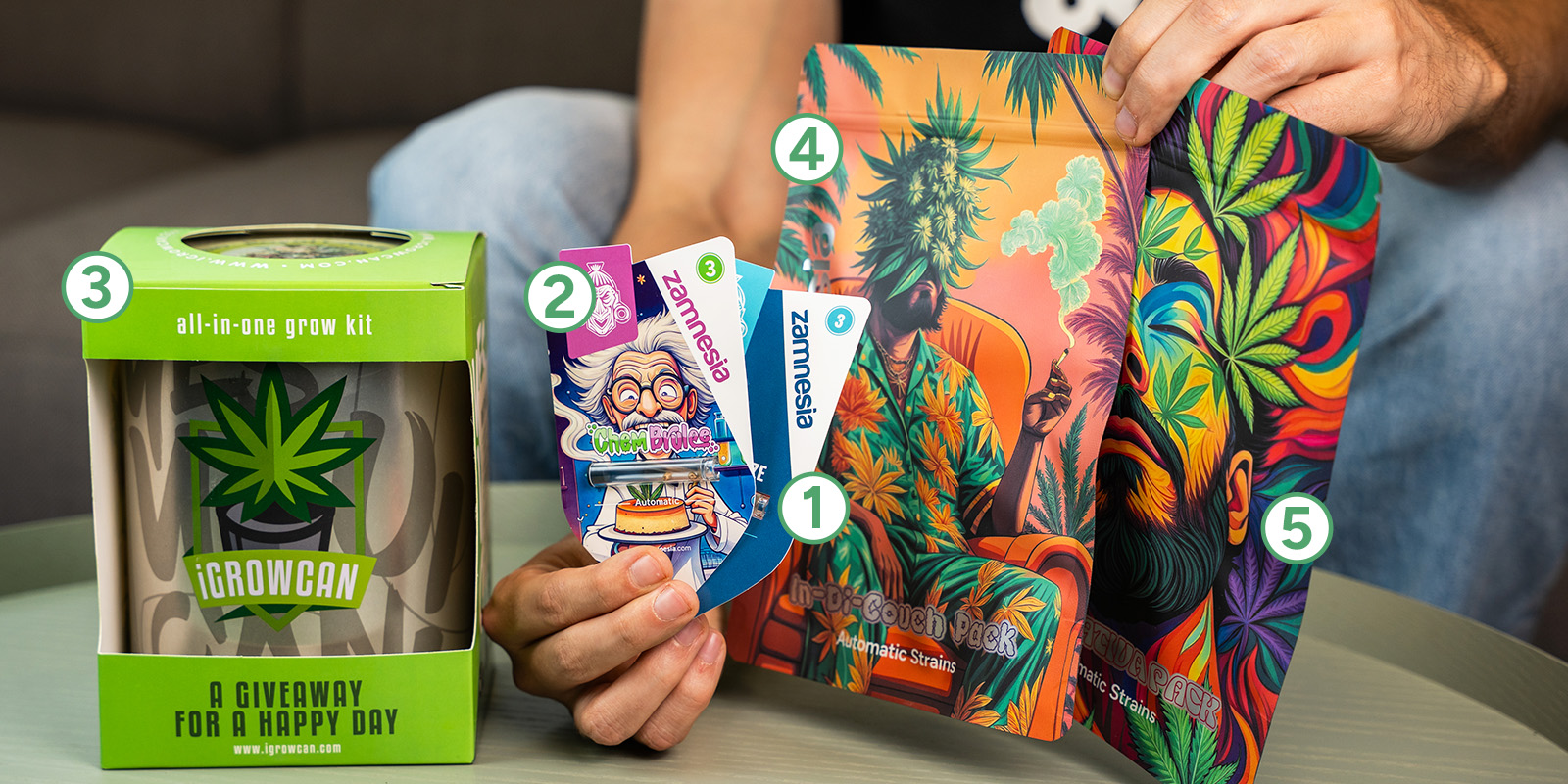 5. Cannabis seeds & grow inspiration