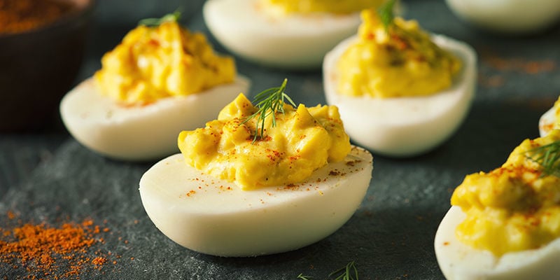 DOPE DEVILED EGGS