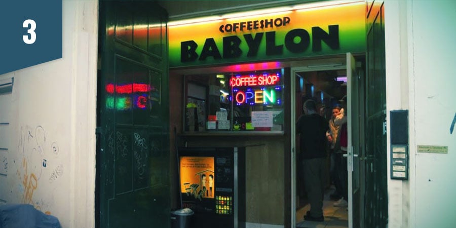 Coffeeshop Babylon Amsterdam
