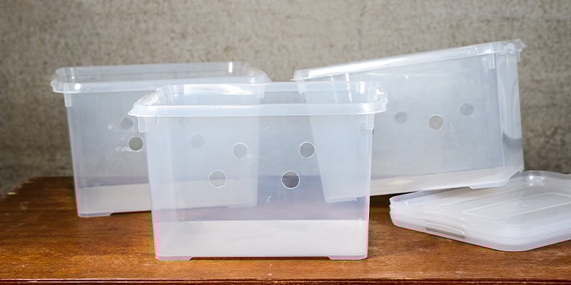 2. Drilling air holes