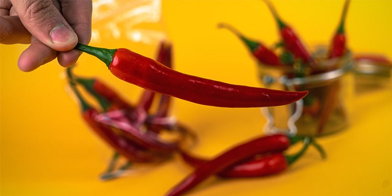 What's the best way to store peppers and chilies?