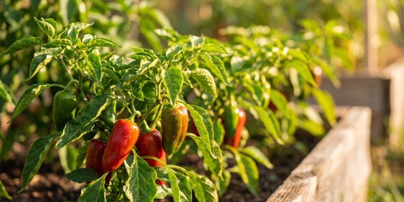 How to fertilise hot pepper plants