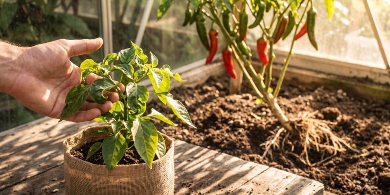 Feeding in pots vs open ground