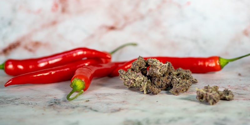 Variation: Cannabis-infused chilli oil