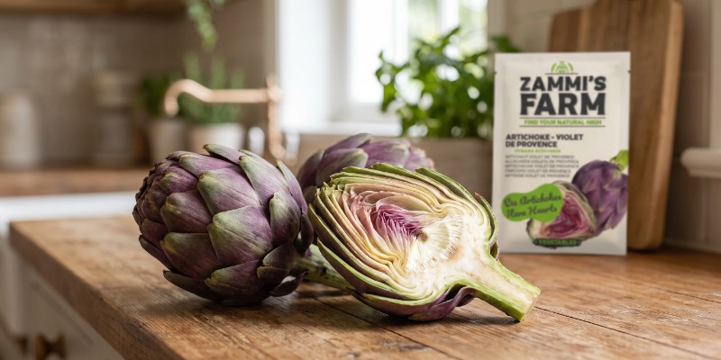 Violet de Provence artichoke Violet de Provence artichoke