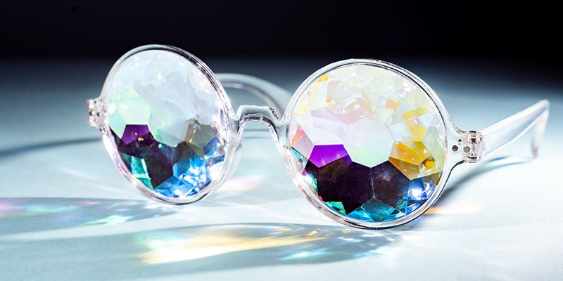 Kaleidoscope Glasses