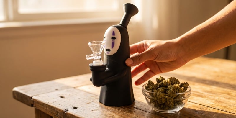 No-Face - Kaonashi Silicone Bong