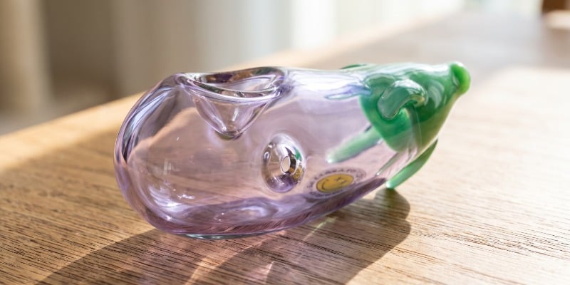 Eggplant Hand Pipe Eggplant Hand Pipe