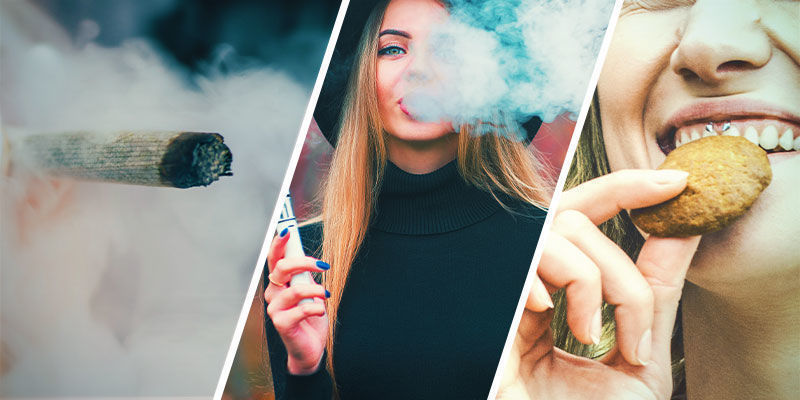 Is There a Difference Between Smoking, Vaping, or Eating Too Much Marijuana?
