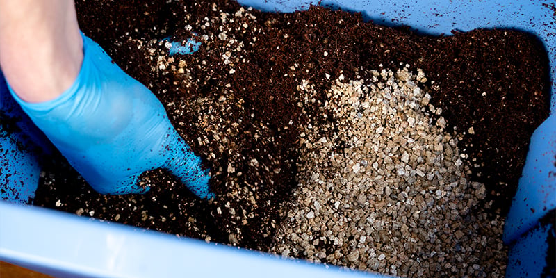 Prepare the substrate