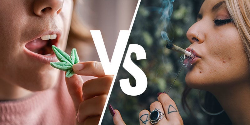 Eating Vs Smoking Cannabis: How THC Enters The Body