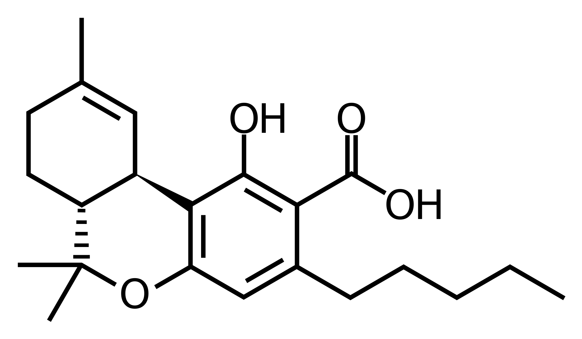 Tetrahydrocannabinolicacid