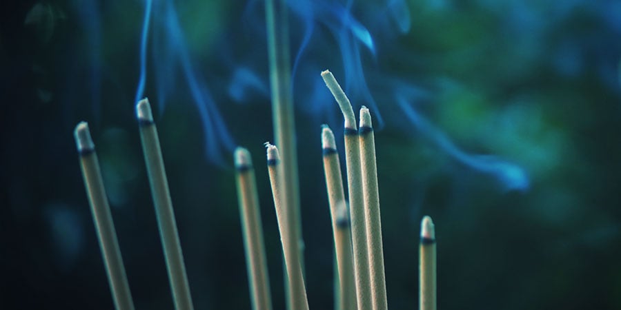 Incense production