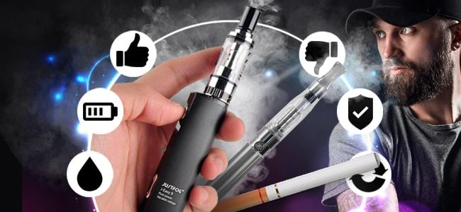 Pros And Cons Of E-Cigarettes Pros And Cons Of E-Cigarettes
