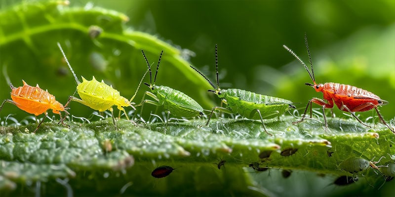 Which cannabis pests can insects help with?