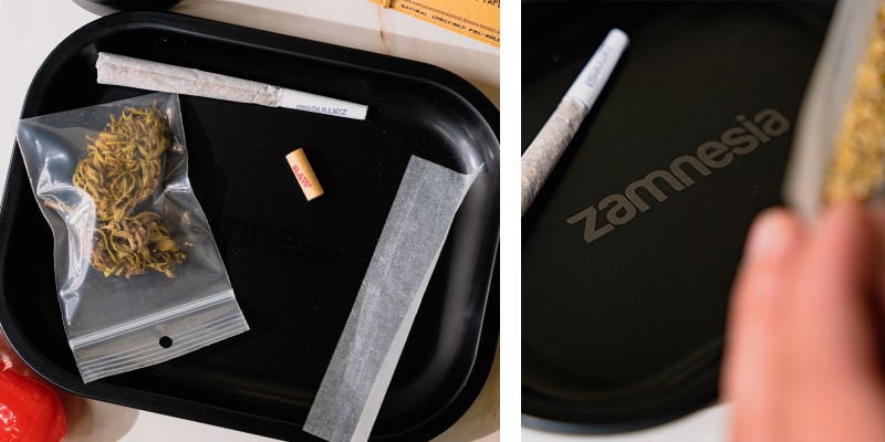 Metal Rolling Tray X (Zamnesia)