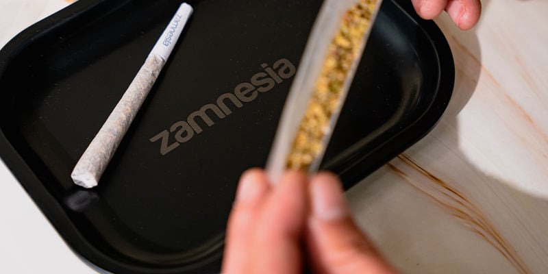 Metal Rolling Tray X (Zamnesia)