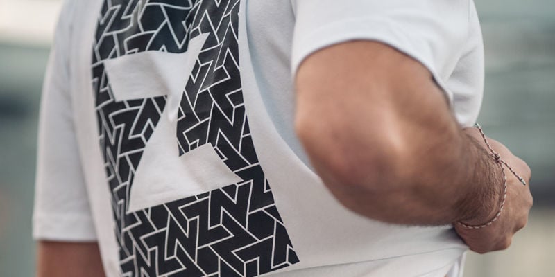 Zamnesia Icon Bedrukt T-Shirt Wit