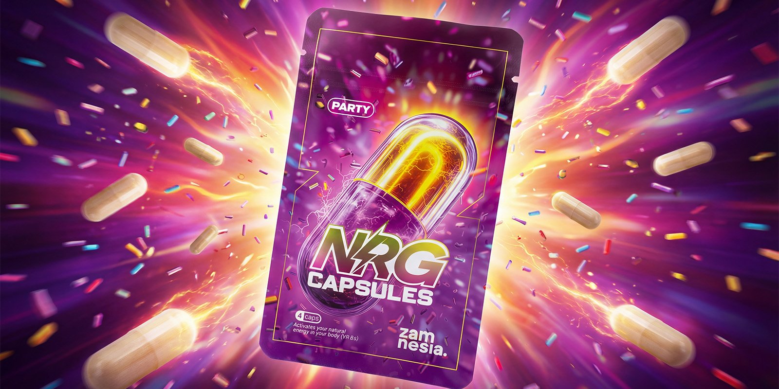 NRG – Natural Party Capsules by Zamnesia