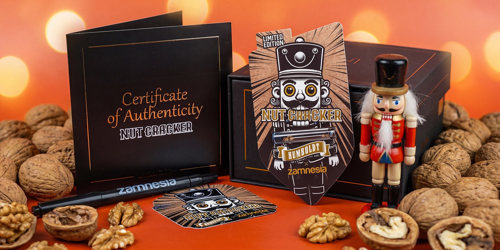 Nut Cracker - Zamnesia x Humboldt Seed Company: Potent, Nutty, and High-Yielding