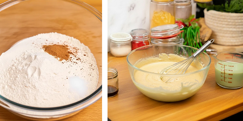 Combine the dry ingredients