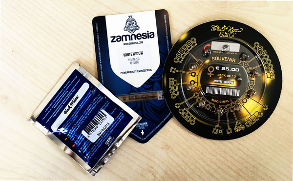 White Widow packages White Widow packages