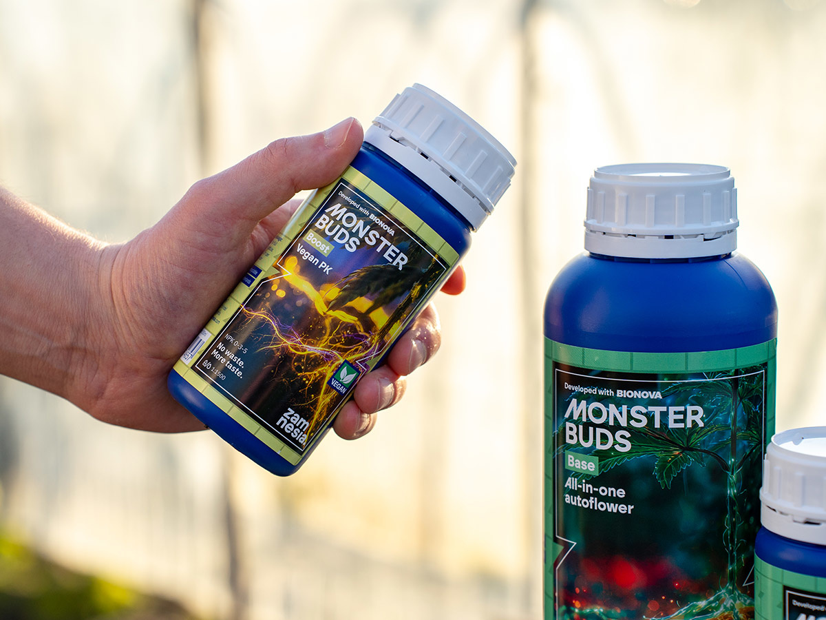 Zamnesia Monster Buds fertilizer dosing calculator
