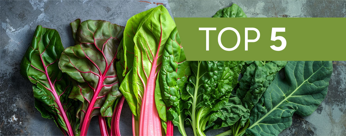 Top 5 Leafy Greens To Grow At Home