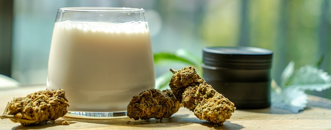 How to make cannabis milk