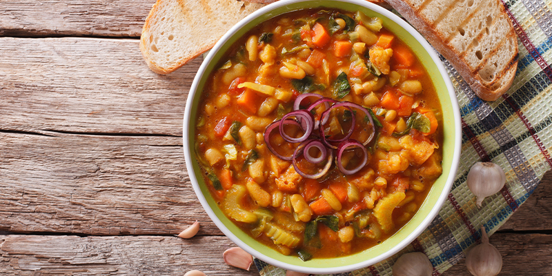 CBD tuscan bean soup