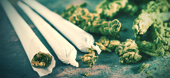 Smoke Cannabis Joint
