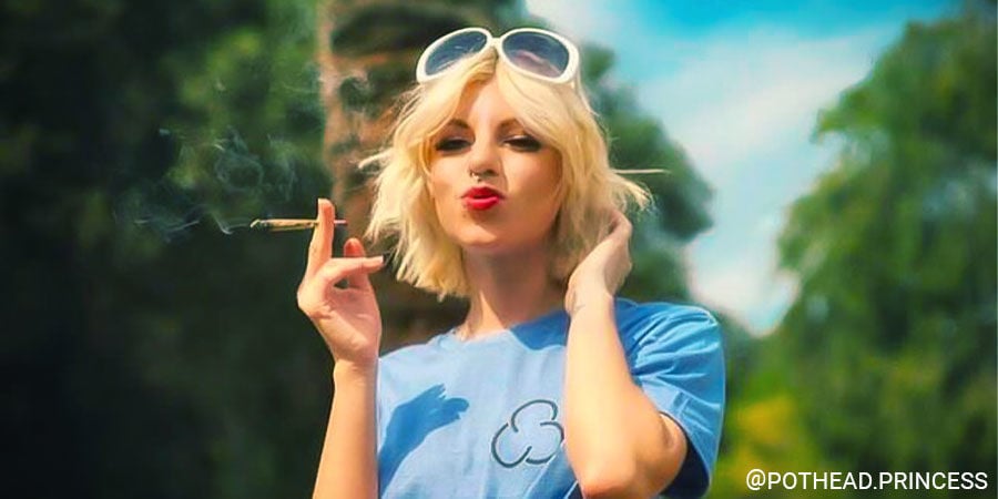 @pothead.princess Top Female Cannabis Influencers On Instagram: @pothead.princess
