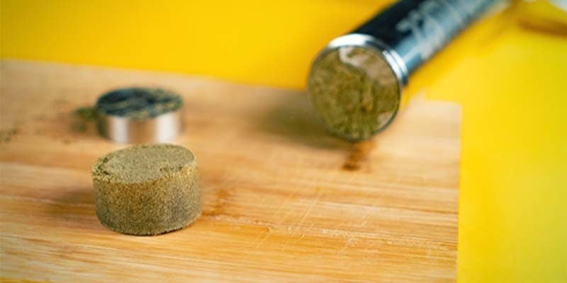 Press Kief To Make Hash