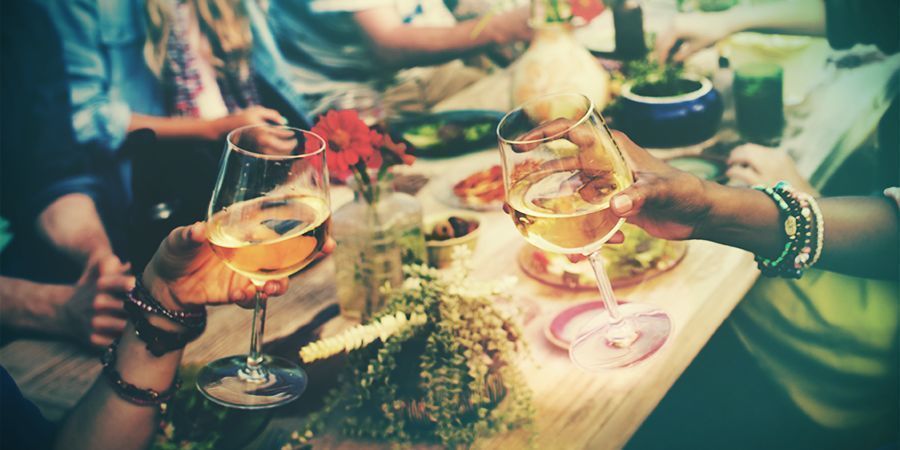 Attend a food and wine festival